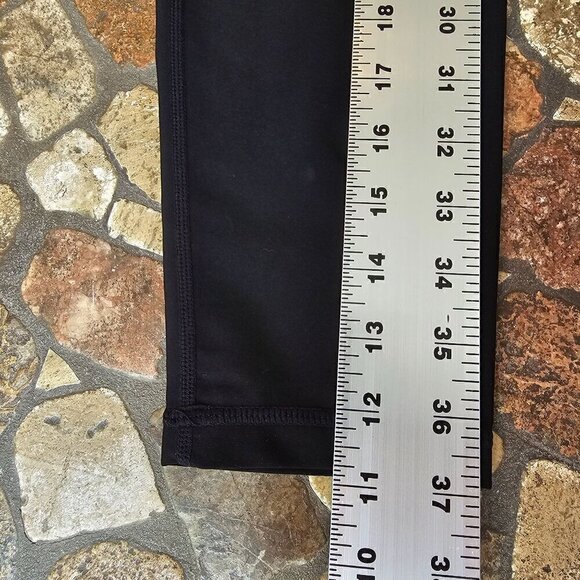 Pinky Pete Women's High-Waisted Black Leggings Nylon/Spandex Size M - Picture 7 of 9